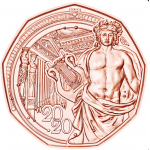 Áustria 5€ Ano Novo 2020